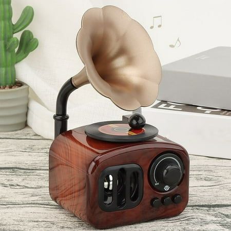 Gramophone Rétro Idéal pour Cadeau ou Décoration 🎁